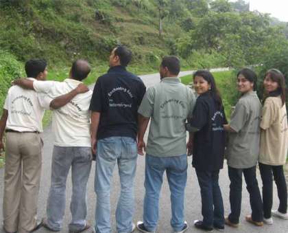 Team visiting Sikkim on recce tour